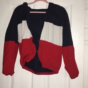 Striped Puffer Jacket